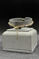 اسوارة ذهب صافي ايطالي عيار 18 وزن 5.4 جرام