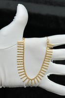 عقد ذهب صافي عيار 21 وزن 4.65 جرام