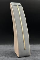 اسوارة ذهب تصميم الماس عيار 18 وزن 6.9 جرام