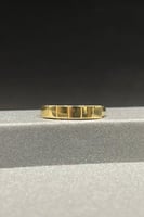 اسوارة مع خاتم ذهب صافي عيار 18 وزن 7.3 جرام