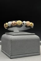 اسوارة ذهب صافي ايطالي عيار 18 وزن 15.9 جرام