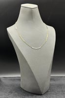 عقد ذهب صافي ايطالي عيار 18 وزن 3.2 جرام