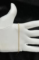 اسوارة مجدول ذهب صافي عيار 18 وزن 0.9 جرام