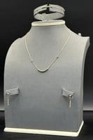 طقم كور ذهب صافي عيار 18 وزن 2.7 جرام