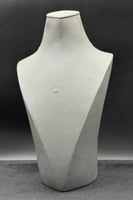 عقد ذهب ناعم تصميم الماس عيار 18 وزن 0.3 جرام