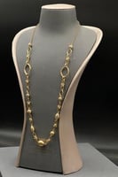 عقد كور مع حلقات ذهب صافي عيار 21