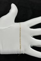 اسوارة ذهب صافي عيار 18 وزن 0.4 جرام