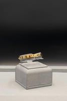 اسوارة مع خاتم ذهب تصميم الماس عيار 21 الوزن 17.3