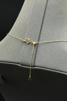 عقد الماس وزن الذهب : 1.61 جرام وزن الألماس : 0.15...