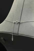 عقد الماس وزن الذهب : 2.5 جرام وزن الألماس : 0.03...