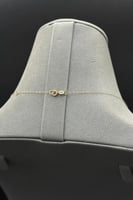 عقد كور ذهب صافي تصميم ايطالي عيار 18 وزن 0.6 جرام