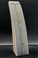 اسوارة دوائر ذهب صافي عيار 18 وزن 3.6 جرام