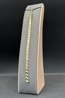 اسوارة خلية ذهب تصميم الماس عيار 18 وزن 6.9 جرام