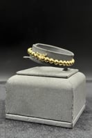 اسوارة كور ذهب صافي عيار 18 وزن 7.7 جرام