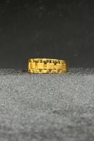 اسوارة مع خاتم ذهب صافي عيار 21 وزن 15.6 جرام