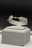 اسوارة جنزير ذهب صافي ( قابل للتكبير والتصغير ) عي...