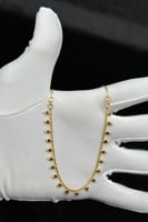 عقد ذهب صافي عيار 21 وزن 3.15 جرام