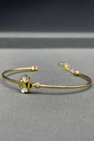 اسوارة اطفال نحل ذهب ملون عيار 18 وزن 3.3 جرام