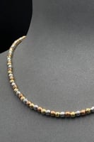 عقد كور ليزر ذهب صافي عيار 18 وزن 12.6 جرام