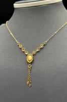 طقم ذهب صافي عيار 21 وزن 4.9 جرام