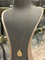 افخم طقم ذهب للعروس عيار 21 بحريني لأطلالة فاخرة