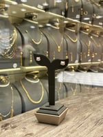 حلق أطفال ذهب شكل قطة