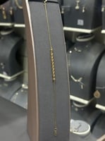 اسوارة مجدولة ذهب صافي عيار 21