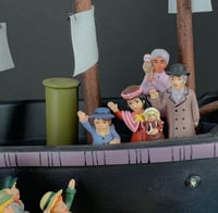 دايوراما سفينة مسلسل سالي مع اضائة و موسيقى