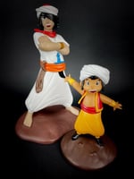 مجسمي سندباد وعلى بابا - رزن