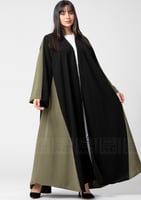 عباية أوليڤيا الباردة كلوش باللون الزيتوني- 1329