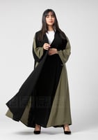 عباية أوليڤيا الباردة كلوش باللون الزيتوني- 1329