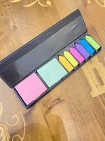 ورق ملاحظات علبة جلد