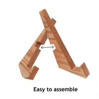 حامل كتب خشبي