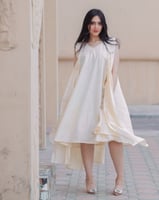 جلابية نساء مع حزام انيقة باللنن السكري مع شك فضي...