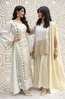 جلابية لنن هندي مميزة بكورسيه بسيط من الجانبين