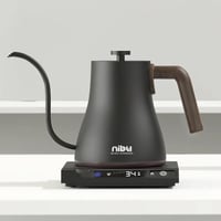 غلاية القهوة المقطرة أسود | nibu