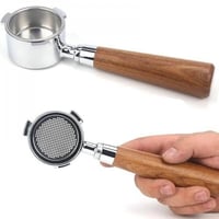 البورتافلتر المكشوف بريفيل 54 مم - مقبض خشب