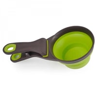 2 في 1 مقياس للأكل و مشبك للكيس