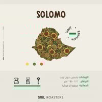 حبوب القهوة اثيوبيا سولومو من محمصة سويل 250 ج