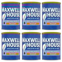 6 حبات قهوة ماكسويل هاوس تحميص متوسط 326 ج