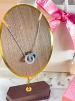 سلسال هاي كواليتي ماركة SWAROVSKI مع الملحقات