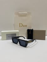 نظارة شمسية ماركة ديور هاي كواليتي مع ملحقاتها