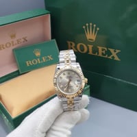 ساعة روليكس (نسائي) هاي كوالتي مع ملحقاتها (ضمان س...
