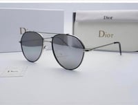 نظارة شمسية ماركة Dior هاي كواليتي مع ملحقاتها