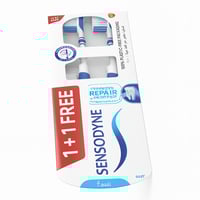 فرشة اسنان ناعمة سنسوداين 1+1