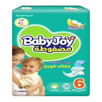 حفاضات مضغوطة بيبي جوي للجفاف رقم 6