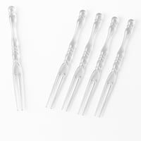 شوك حلى بلاستيك شفاف 50 حبة