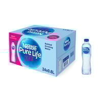 مياه نستله بيور لايف 600 مل