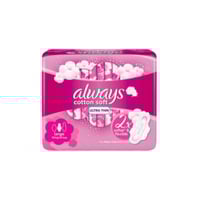 الويز وردي فوط صحية قطنية ناعمةكبيرة