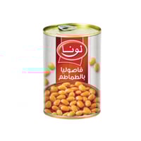 فاصولياء لونا بالطماطم معلبة 400 جم